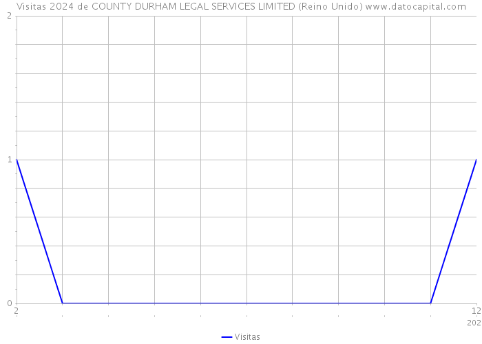 Visitas 2024 de COUNTY DURHAM LEGAL SERVICES LIMITED (Reino Unido) 