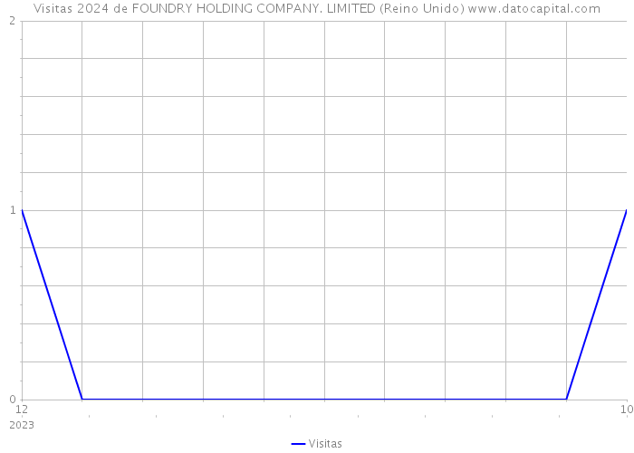 Visitas 2024 de FOUNDRY HOLDING COMPANY. LIMITED (Reino Unido) 