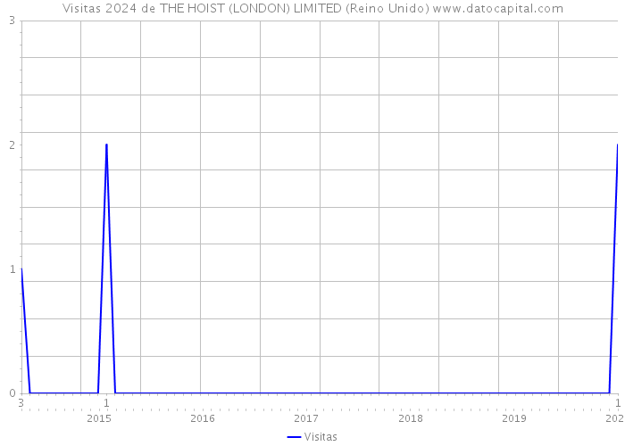 Visitas 2024 de THE HOIST (LONDON) LIMITED (Reino Unido) 