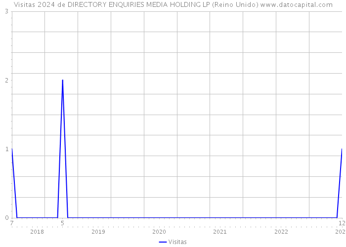 Visitas 2024 de DIRECTORY ENQUIRIES MEDIA HOLDING LP (Reino Unido) 