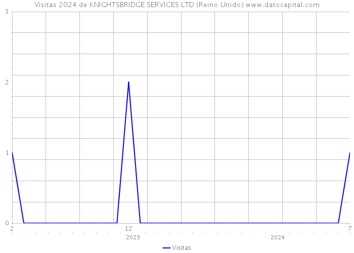 Visitas 2024 de KNIGHTSBRIDGE SERVICES LTD (Reino Unido) 