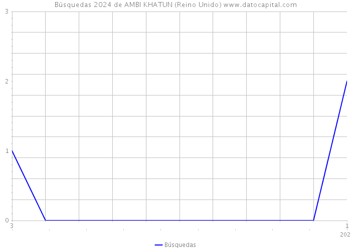 Búsquedas 2024 de AMBI KHATUN (Reino Unido) 