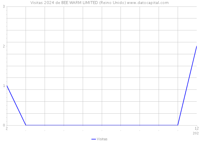 Visitas 2024 de BEE WARM LIMITED (Reino Unido) 