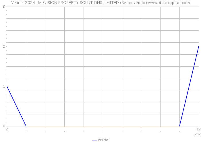 Visitas 2024 de FUSION PROPERTY SOLUTIONS LIMITED (Reino Unido) 