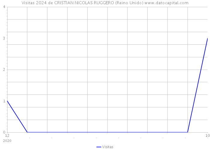 Visitas 2024 de CRISTIAN NICOLAS RUGGERO (Reino Unido) 