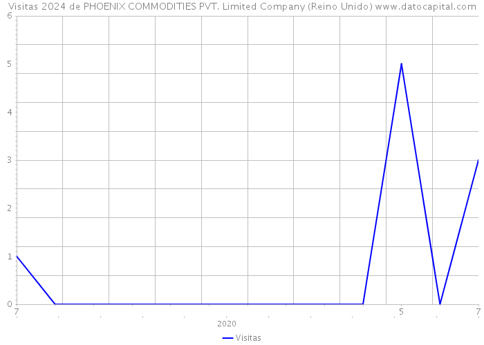 Visitas 2024 de PHOENIX COMMODITIES PVT. Limited Company (Reino Unido) 
