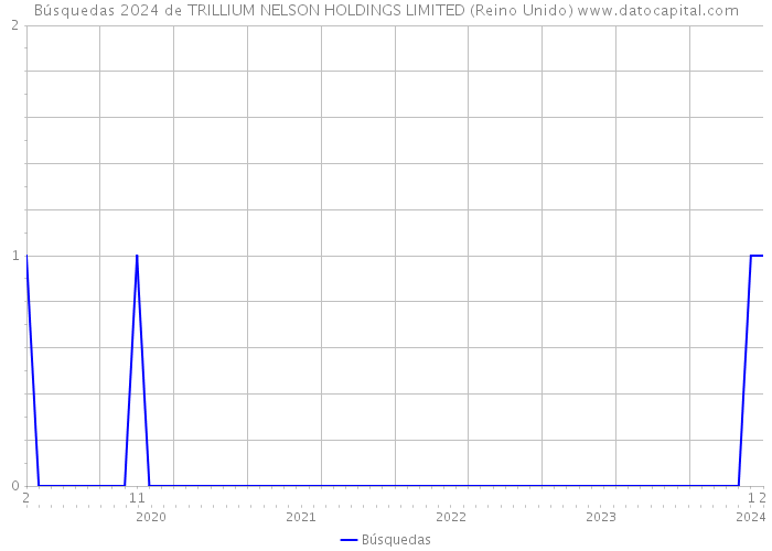 Búsquedas 2024 de TRILLIUM NELSON HOLDINGS LIMITED (Reino Unido) 