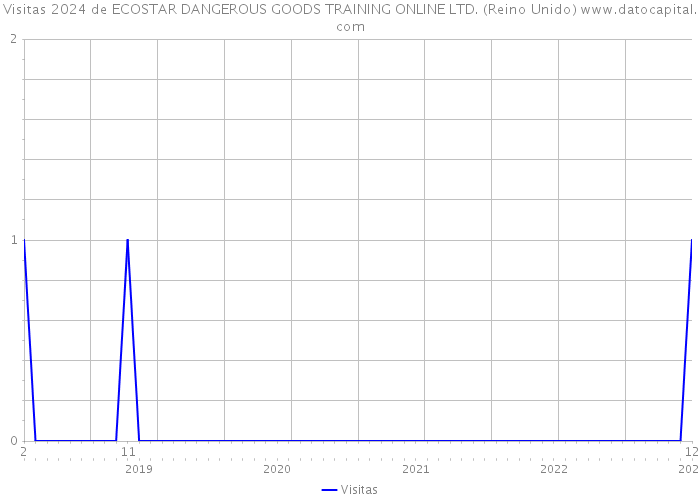Visitas 2024 de ECOSTAR DANGEROUS GOODS TRAINING ONLINE LTD. (Reino Unido) 