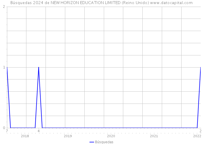 Búsquedas 2024 de NEW HORIZON EDUCATION LIMITED (Reino Unido) 