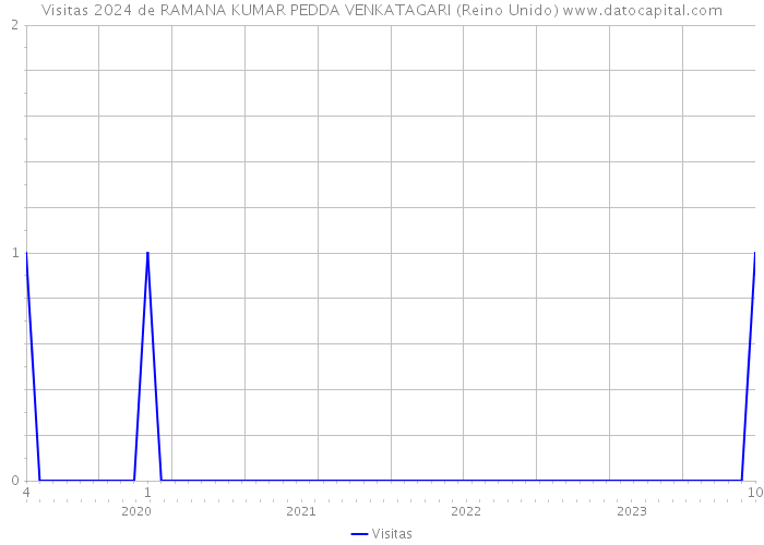 Visitas 2024 de RAMANA KUMAR PEDDA VENKATAGARI (Reino Unido) 