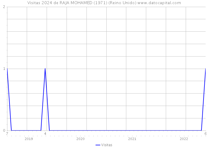 Visitas 2024 de RAJA MOHAMED (1971) (Reino Unido) 