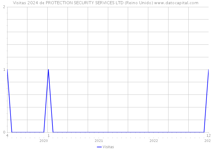 Visitas 2024 de PROTECTION SECURITY SERVICES LTD (Reino Unido) 