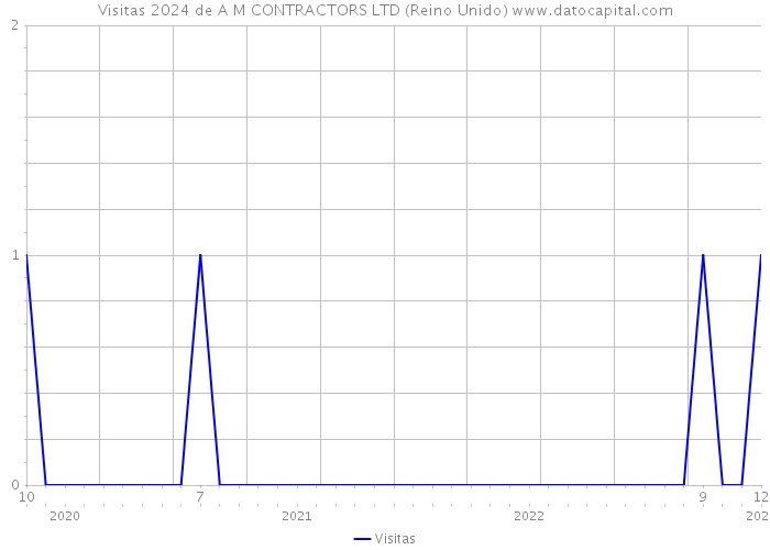 Visitas 2024 de A M CONTRACTORS LTD (Reino Unido) 