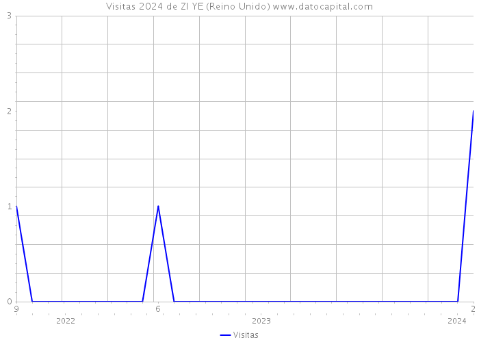 Visitas 2024 de ZI YE (Reino Unido) 