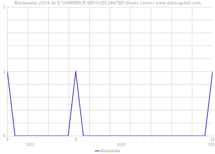 Búsquedas 2024 de E COMMERCE SERVICES LIMITED (Reino Unido) 