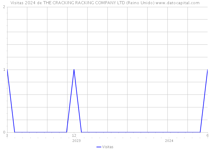 Visitas 2024 de THE CRACKING RACKING COMPANY LTD (Reino Unido) 