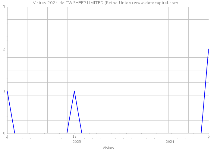 Visitas 2024 de TW SHEEP LIMITED (Reino Unido) 