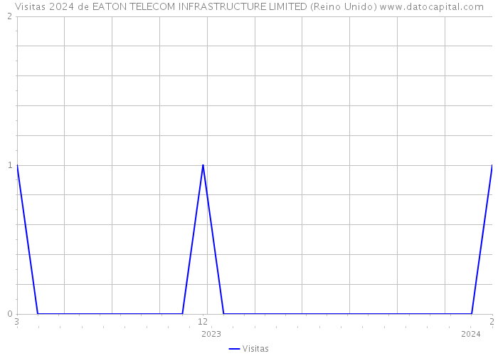 Visitas 2024 de EATON TELECOM INFRASTRUCTURE LIMITED (Reino Unido) 