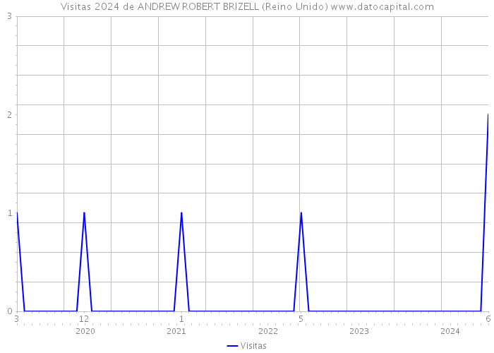 Visitas 2024 de ANDREW ROBERT BRIZELL (Reino Unido) 