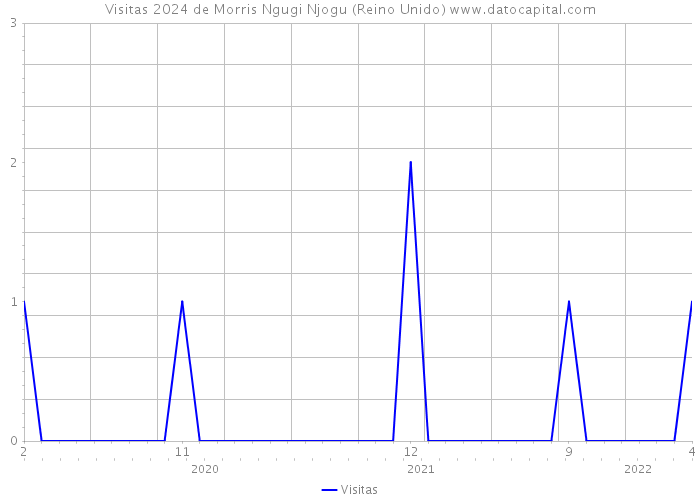 Visitas 2024 de Morris Ngugi Njogu (Reino Unido) 