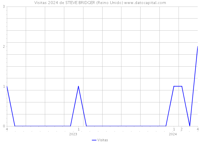 Visitas 2024 de STEVE BRIDGER (Reino Unido) 