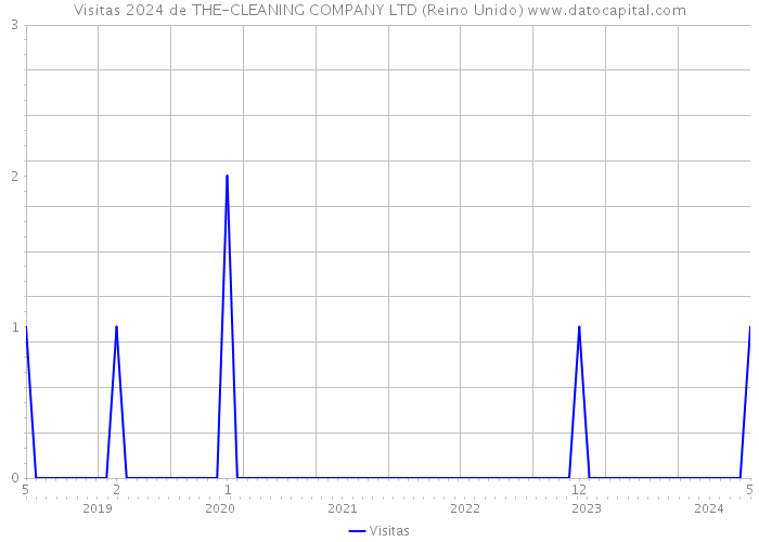 Visitas 2024 de THE-CLEANING COMPANY LTD (Reino Unido) 