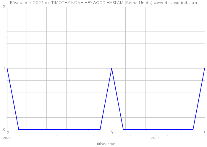 Búsquedas 2024 de TIMOTHY NOAH HEYWOOD HASLAM (Reino Unido) 