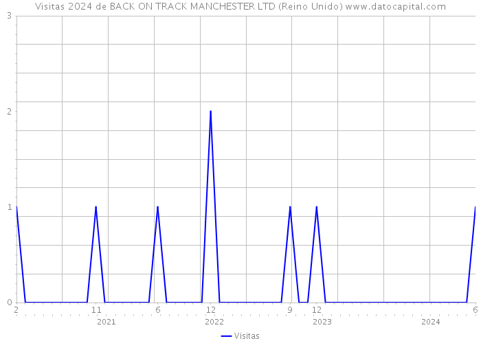 Visitas 2024 de BACK ON TRACK MANCHESTER LTD (Reino Unido) 