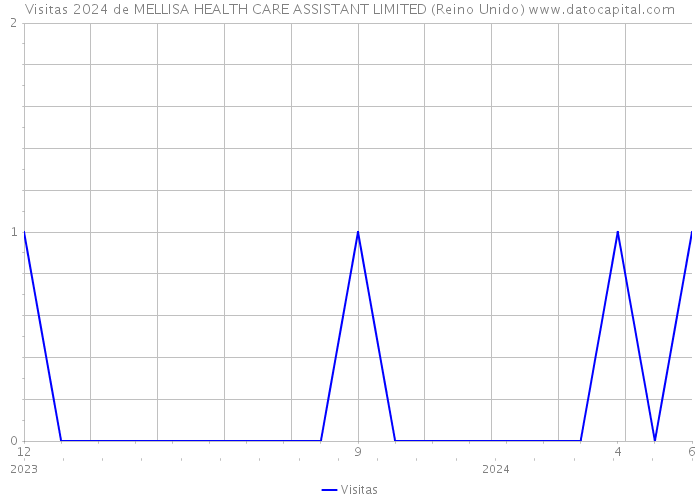 Visitas 2024 de MELLISA HEALTH CARE ASSISTANT LIMITED (Reino Unido) 