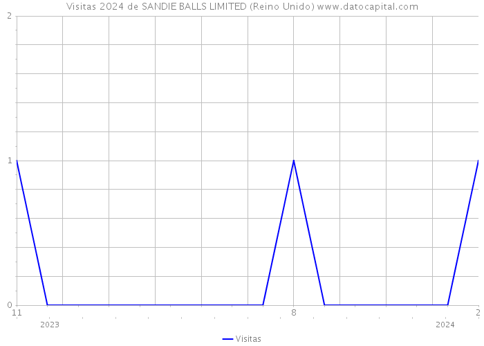 Visitas 2024 de SANDIE BALLS LIMITED (Reino Unido) 