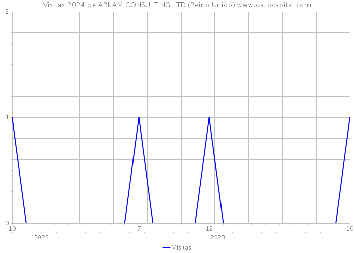 Visitas 2024 de ARKAM CONSULTING LTD (Reino Unido) 