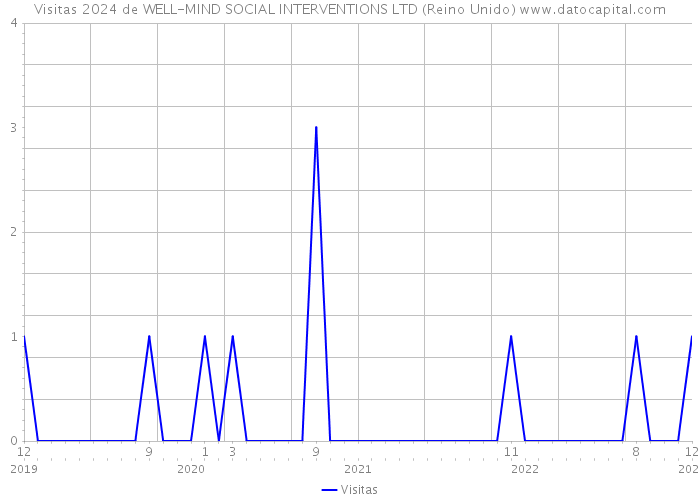 Visitas 2024 de WELL-MIND SOCIAL INTERVENTIONS LTD (Reino Unido) 