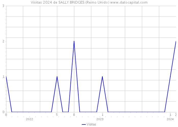 Visitas 2024 de SALLY BRIDGES (Reino Unido) 