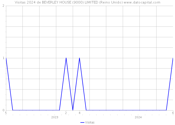 Visitas 2024 de BEVERLEY HOUSE (9000) LIMITED (Reino Unido) 