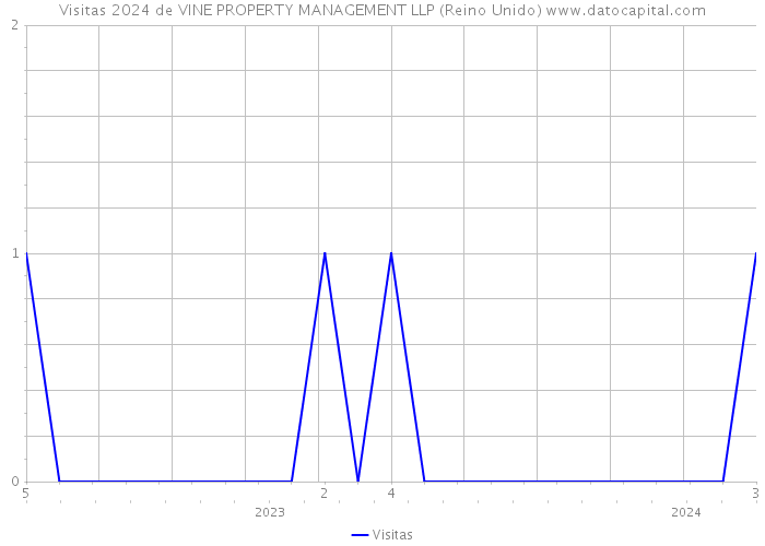 Visitas 2024 de VINE PROPERTY MANAGEMENT LLP (Reino Unido) 