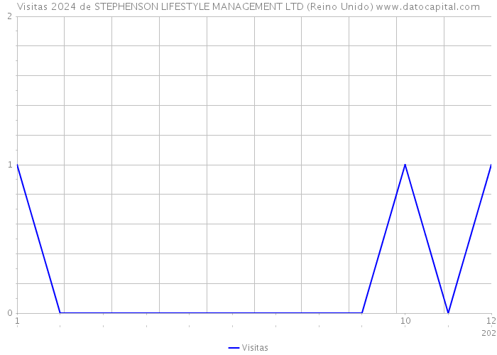 Visitas 2024 de STEPHENSON LIFESTYLE MANAGEMENT LTD (Reino Unido) 