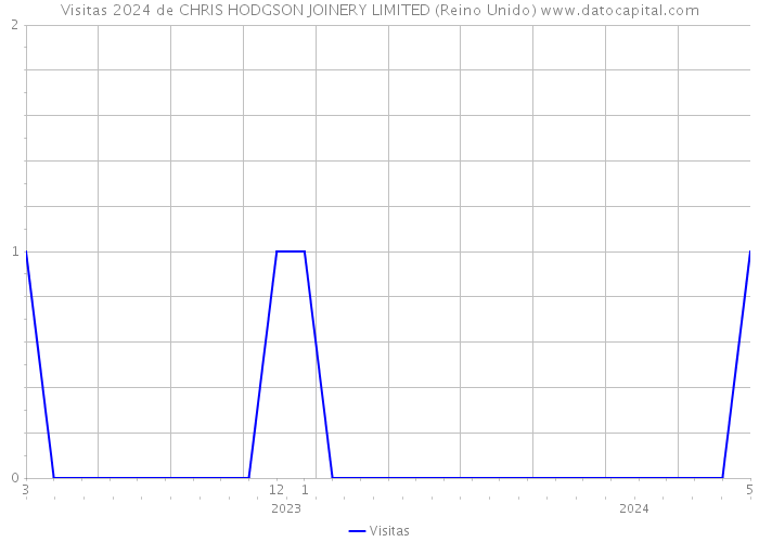 Visitas 2024 de CHRIS HODGSON JOINERY LIMITED (Reino Unido) 