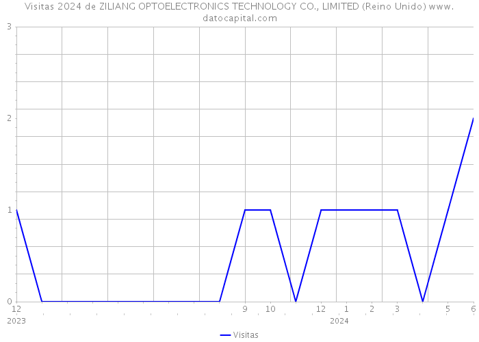 Visitas 2024 de ZILIANG OPTOELECTRONICS TECHNOLOGY CO., LIMITED (Reino Unido) 