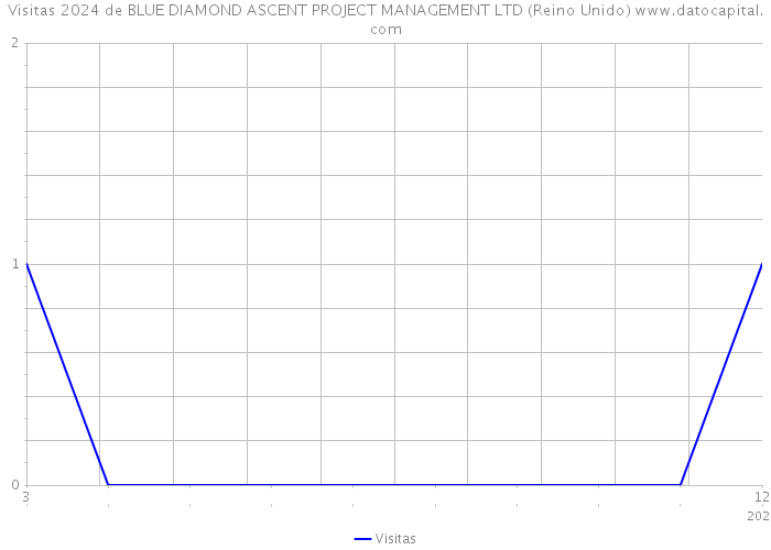 Visitas 2024 de BLUE DIAMOND ASCENT PROJECT MANAGEMENT LTD (Reino Unido) 