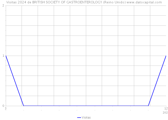 Visitas 2024 de BRITISH SOCIETY OF GASTROENTEROLOGY (Reino Unido) 