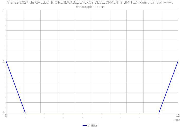 Visitas 2024 de GAELECTRIC RENEWABLE ENERGY DEVELOPMENTS LIMITED (Reino Unido) 