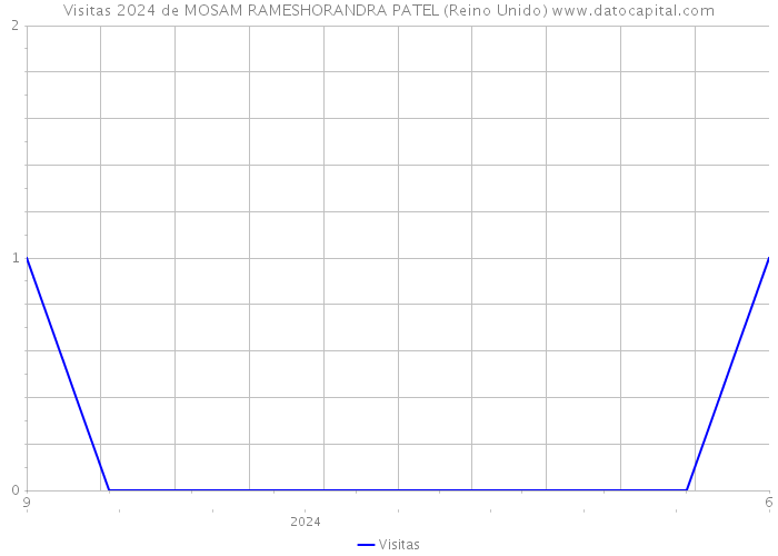 Visitas 2024 de MOSAM RAMESHORANDRA PATEL (Reino Unido) 