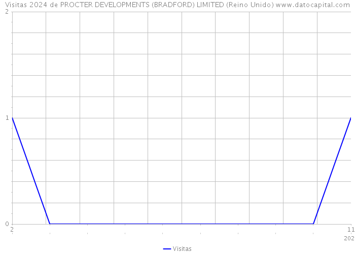 Visitas 2024 de PROCTER DEVELOPMENTS (BRADFORD) LIMITED (Reino Unido) 