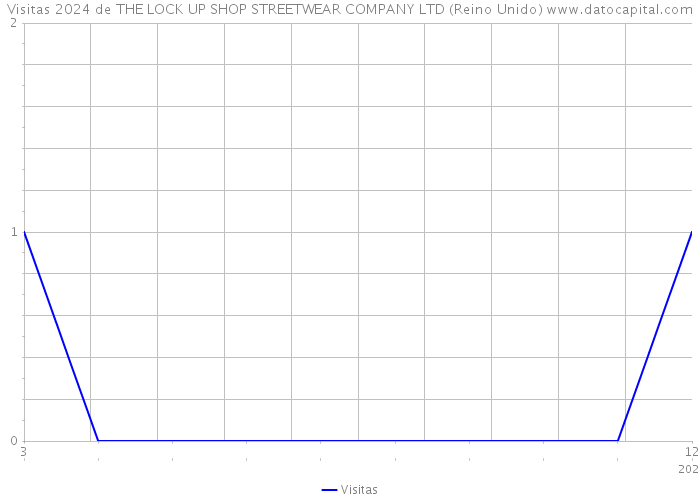 Visitas 2024 de THE LOCK UP SHOP STREETWEAR COMPANY LTD (Reino Unido) 