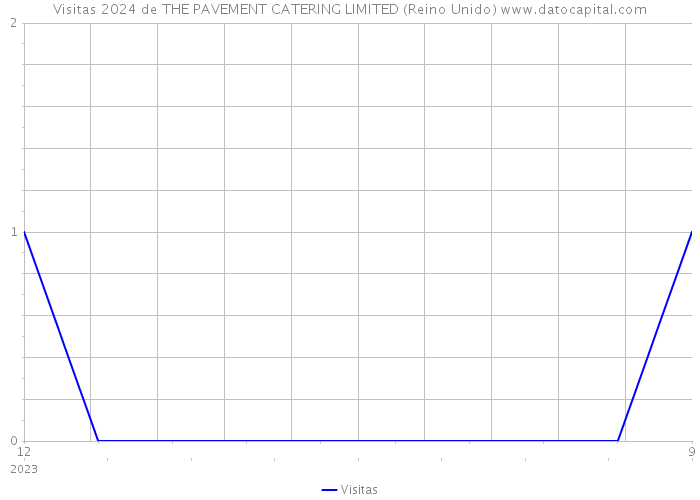 Visitas 2024 de THE PAVEMENT CATERING LIMITED (Reino Unido) 