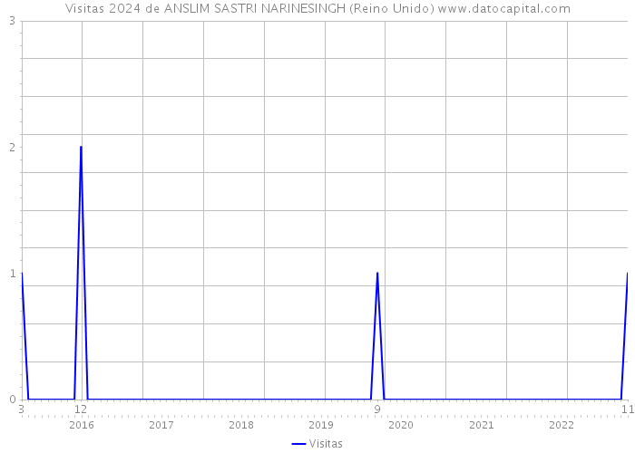 Visitas 2024 de ANSLIM SASTRI NARINESINGH (Reino Unido) 