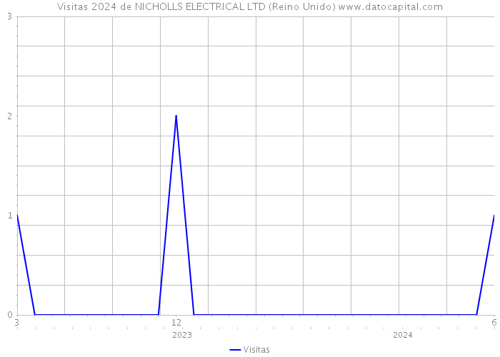 Visitas 2024 de NICHOLLS ELECTRICAL LTD (Reino Unido) 