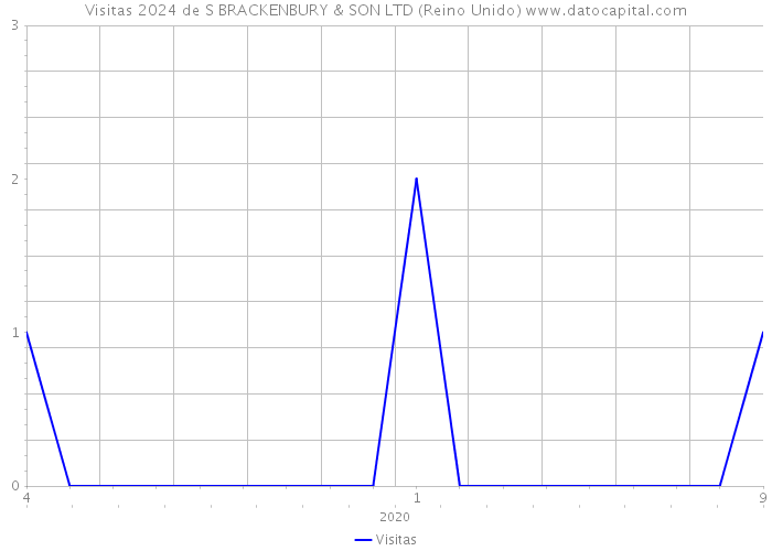 Visitas 2024 de S BRACKENBURY & SON LTD (Reino Unido) 