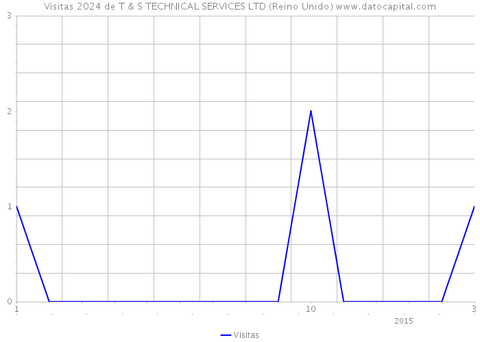 Visitas 2024 de T & S TECHNICAL SERVICES LTD (Reino Unido) 