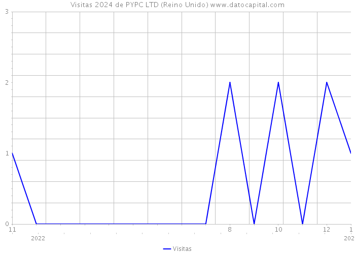 Visitas 2024 de PYPC LTD (Reino Unido) 